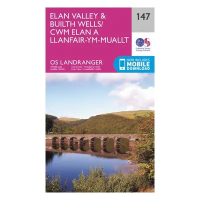 Elan Valley a Builth Wells - Ordnance Survey