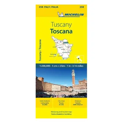 Toscana - Michelin Local Map 358 - Michelin