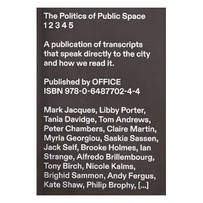 Politics of Public Space - Muratore, Tom