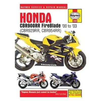 Honda CBR900RR FireBlade (00 - 03) Haynes Repair Manual - Haynes Publishing