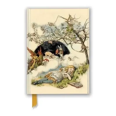 British Library: Alice Asleep, from Alice’s Adventures in Wonderland (Foiled Journal)