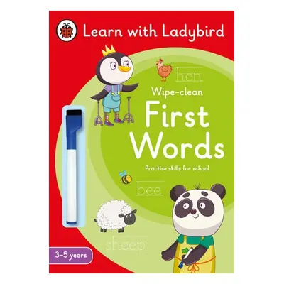 First Words: A Learn with Ladybird Wipe-Clean Activity Book 3-5 years - Ladybird