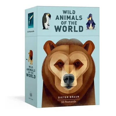 Wild Animals of the World: 50 Postcards - Braun, Dieter