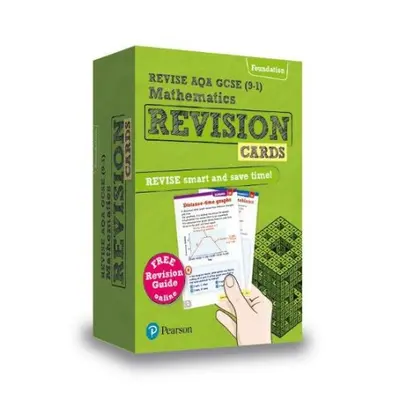 Pearson REVISE AQA GCSE Maths Foundation Revision Cards (with free online Revision Guide): For 2