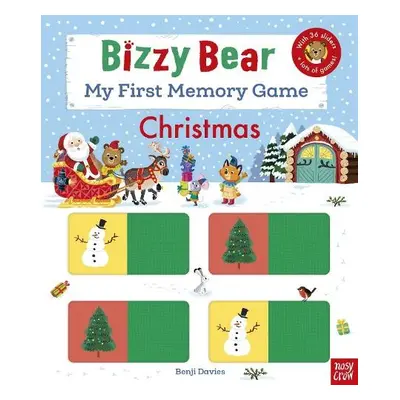 Bizzy Bear: My First Memory Game Book: Christmas