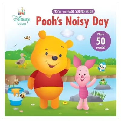 Disney Baby Poohs Noisy Day Press The Page Sound Book - Kids, P I