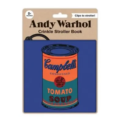 Andy Warhol Crinkle Fabric Stroller Book - Mudpuppy