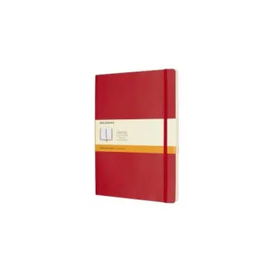 Moleskine Scarlet Red Extra Large Ruled Notebook Soft