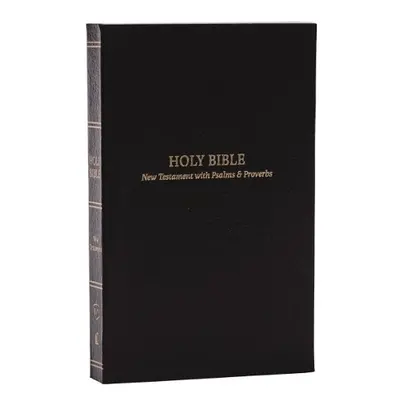 KJV Holy Bible: Pocket New Testament with Psalms and Proverbs, Black Softcover, Red Letter, Comf