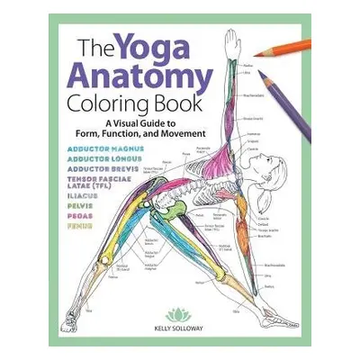 Yoga Anatomy Coloring Book - Solloway, Kelly