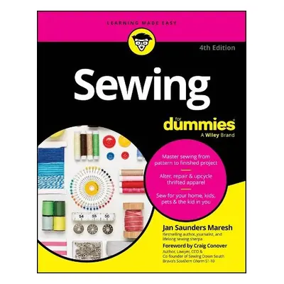 Sewing For Dummies - Saunders Maresh, Jan