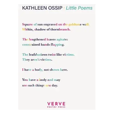 Little Poems - Ossip, Kathleen