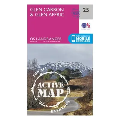 Glen Carron a Glen Affric - Ordnance Survey