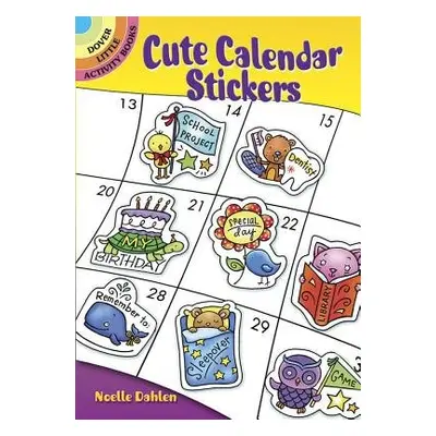 Cute Calendar Stickers - Dahlen, Noelle