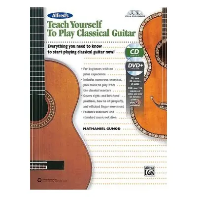 Alfred's Teach Yourself to Play Classical Guitar - Gunod, Nathaniel