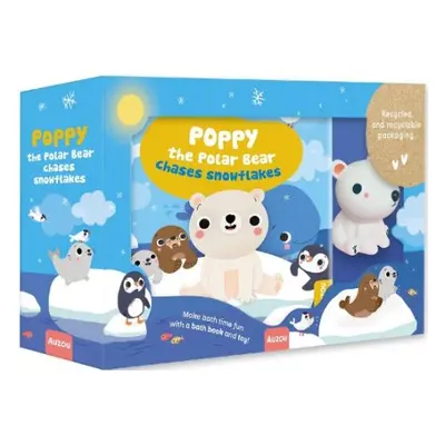 Poppy the Polar Bear Chases Snowflakes