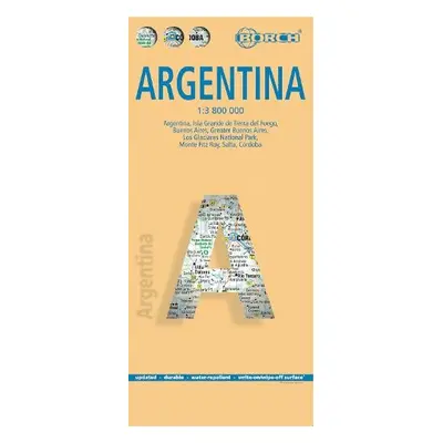 Argentina, Argentinien, Borch Map