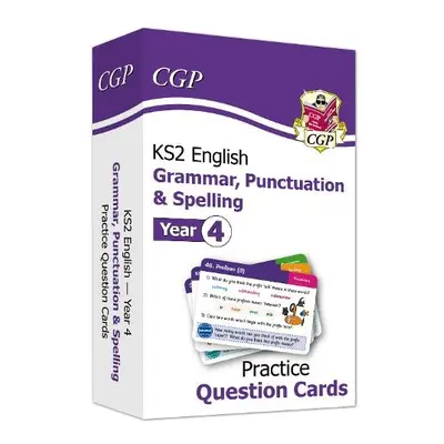 KS2 English Year 4 Practice Question Cards: Grammar, Punctuation a Spelling - CGP Books