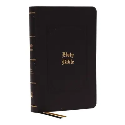 KJV, Personal Size Large Print Reference Bible, Vintage Series, Black Leathersoft, Red Letter, T