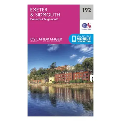 Exeter a Sidmouth, Exmouth a Teignmouth - Ordnance Survey