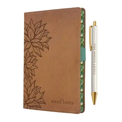 White Lotus Journal and Pen Set - Insight Editions