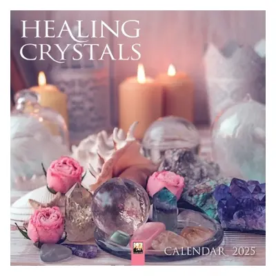 Healing Crystals Wall Calendar 2025 (Art Calendar)