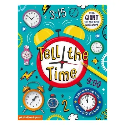 Tell The Time Sticker Book - Picthall, Chez