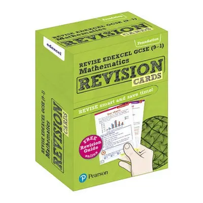 Pearson REVISE Edexcel GCSE Maths Foundation Revision Cards (with free online Revision Guide) - 