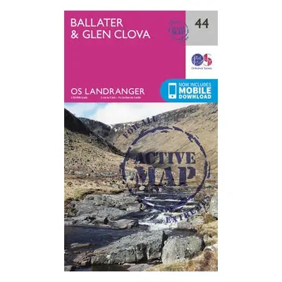 Ballater, Glen Clova - Ordnance Survey