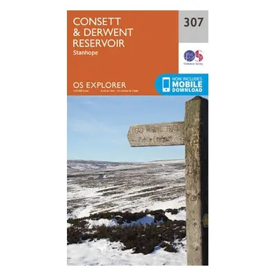 Consett and Derwent Reservoir - Ordnance Survey