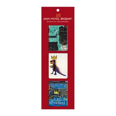 Basquiat Magnetic Bookmarks - Galison