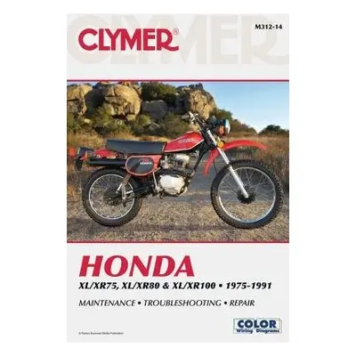 Honda XL/XR75, XL/XR80 a XL/XR100 Series Motorcycle (1975-1991) Service Repair Manual - Haynes P