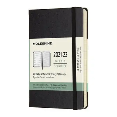 Moleskine 2022 18-Month Weekly Pocket Hardcover Notebook