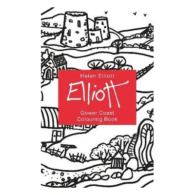 Helen Elliott Concertina Colouring Book: Gower Coast - Elliott, Helen