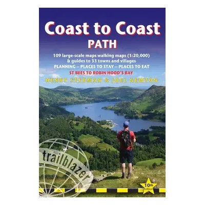 Coast to Coast Path Trailblazer Walking Guide 10e - Stedman, Henry