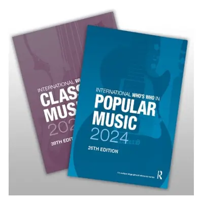 International Who's Who in Classical/Popular Music Set 2024