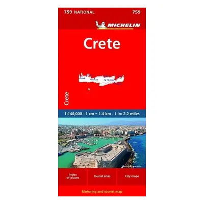 Crete - Michelin National Map 759 - Michelin