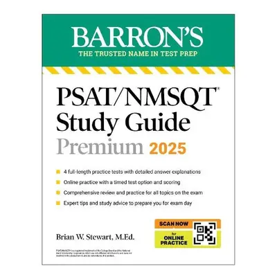 PSAT/NMSQT Premium Study Guide: 2025: 2 Practice Tests + Comprehensive Review + 200 Online Drill