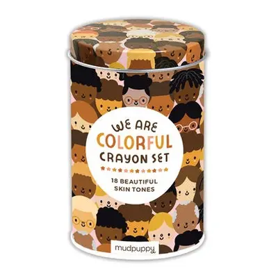 We are Colorful Skin Tone Crayon Set - Mudpuppy