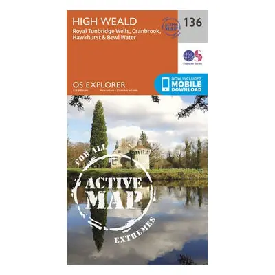 High Weald, Royal Tunbridge Wells - Ordnance Survey