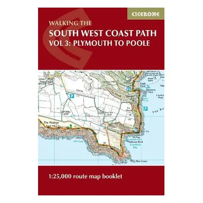 South West Coast Path Map Booklet - Vol 3: Plymouth to Poole - Dillon, Paddy