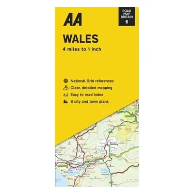 Road Map Wales