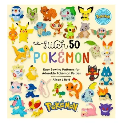 Stitch 50 PokeMon - Reid, Alison J (Author)