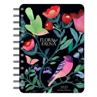 Flora a Fauna by Malin Gyllensvaan 2025 Weekly Planner Calendar - Gyllensvaan, Malin