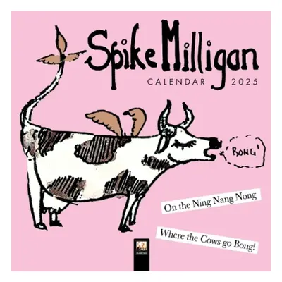 Spike Milligan Mini Wall Calendar 2025 (Art Calendar)