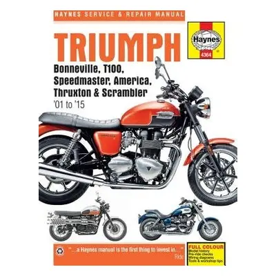 Triumph Bonneville, T100, Speedmaster, America, Thruxton a Scrambler (01 - 15) - Cox, Penny