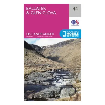 Ballater, Glen Clova - Ordnance Survey