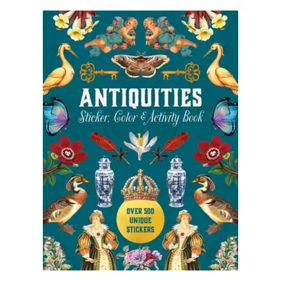 Antiquities Sticker, Color a Activity Book - Editors of Chartwell Books