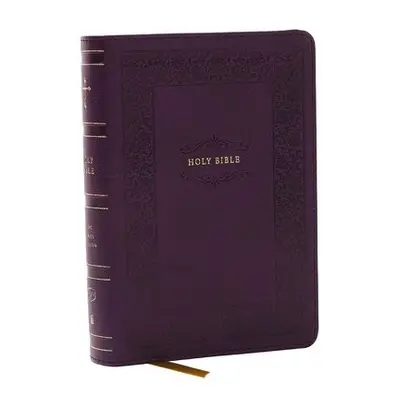 KJV Holy Bible: Compact with 43,000 Cross References, Purple Leathersoft, Red Letter, Comfort Pr