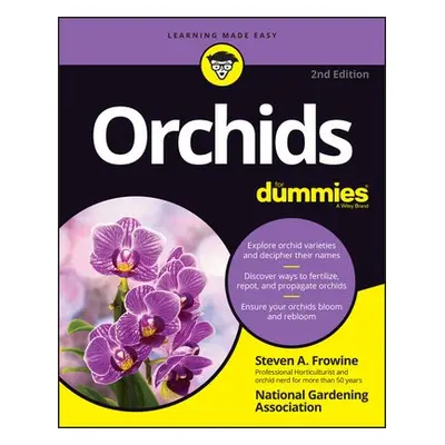 Orchids For Dummies - Frowine, Steven A. a National Gardening Association